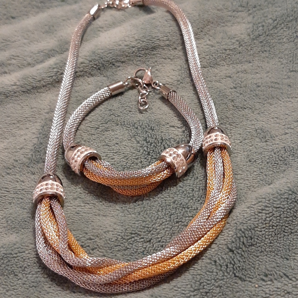 Austrian Crystal Bracelet and Necklace